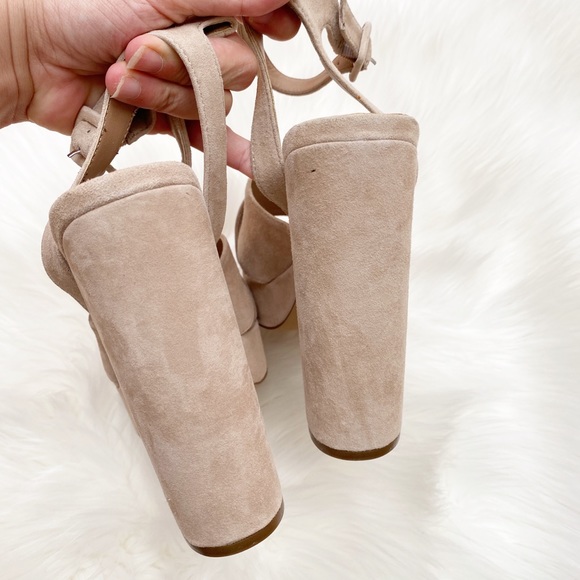 Steve Madden Blush Pink Platform Heels - Picture 7 of 8